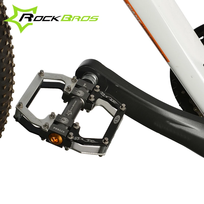 Велосипедные педали RockBros MTB BMX DH сверхлегкие с алюминиевым корпусом 9/16 дюйма