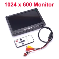 new 7 inch lcd tft 1024 x 600 monitor with t plug screen fpv monitor photography ground station for rc parts qav r 220mm qav x