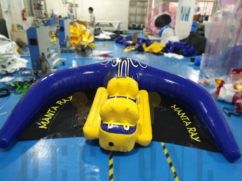 3 6 х2 4 м надувная Спортивная летающая Рыбная трубка рыба Manta Ray для водных игр с