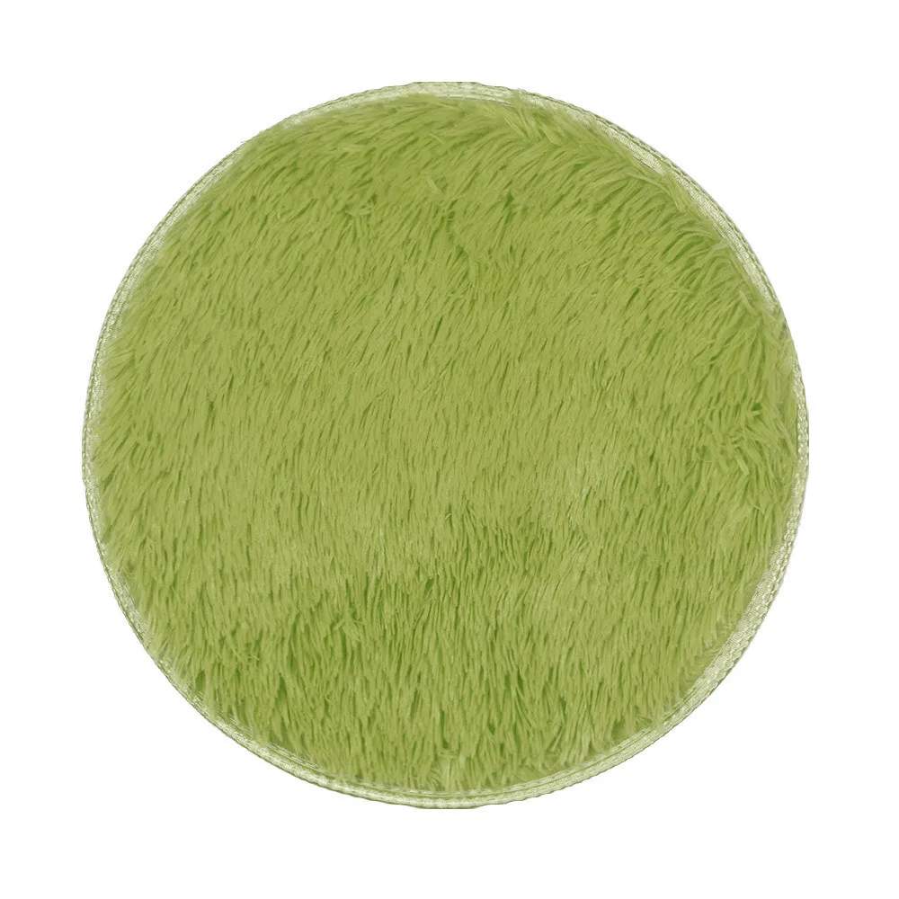 Soft 40*40 см RoundThickened Одеяло круговой домашние коврики Обеденная Спальня ковер