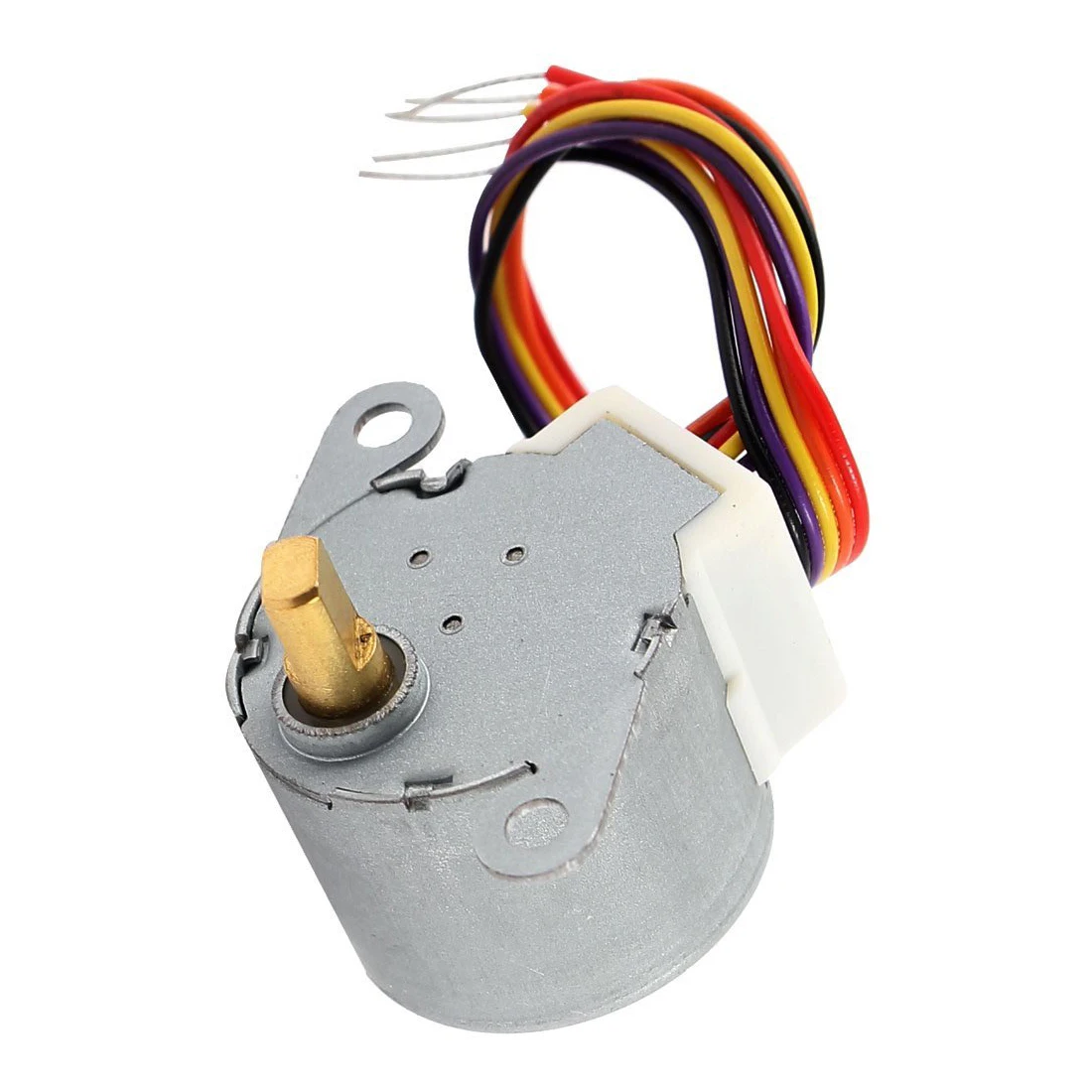 Высокое качество DC 12V CNC редукционный тактовый шаговый двигатель 0.6A 10oz.in 24BYJ48 Silver |