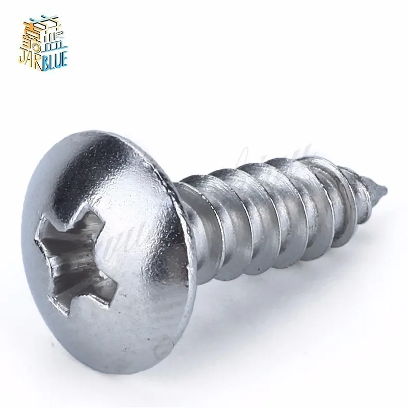 Саморезы с плоской головкой 50 шт. M3 M4 M5 нержавеющая сталь 201|screw bolt|self-tapping screwsself