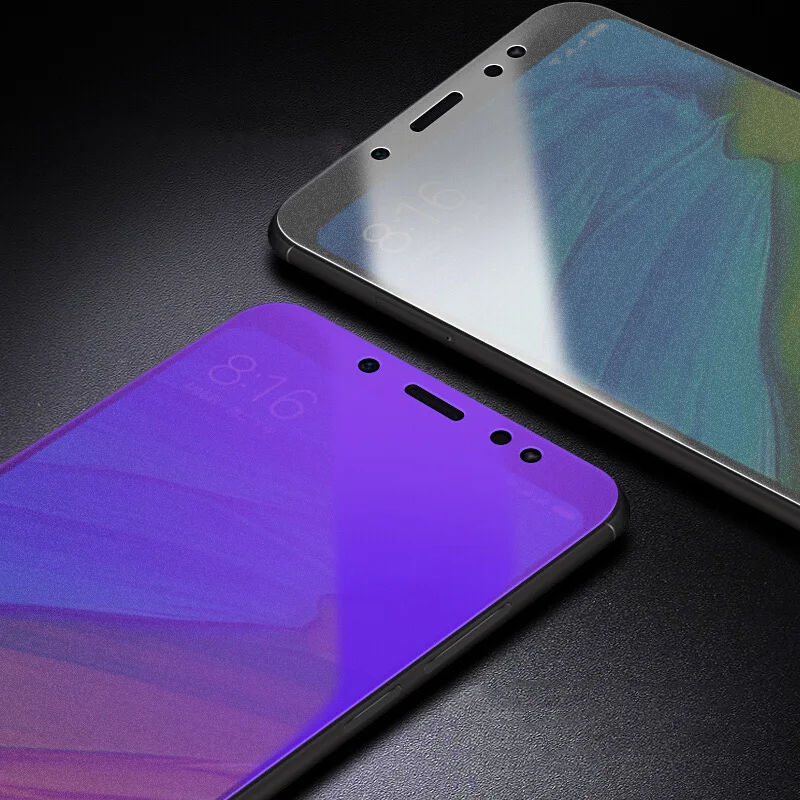 MicroData анти синий луч закаленный стеклянный матовый Фильм для Xiaomi Redmi Note 5 Pro 5A