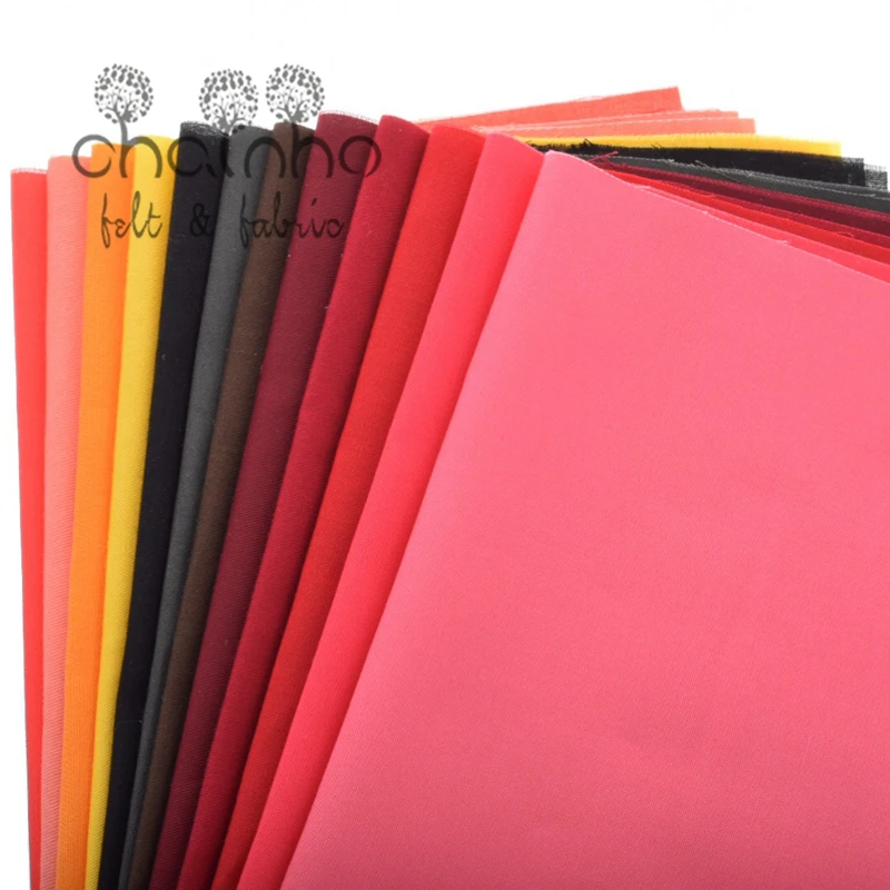 

Random Mix Solid Color Cotton Fabric Patchwork For Sewing Rainbow Cloth Scrapbooking Needlework Craft Doll Bag 38pcs/Lot 20x30cm