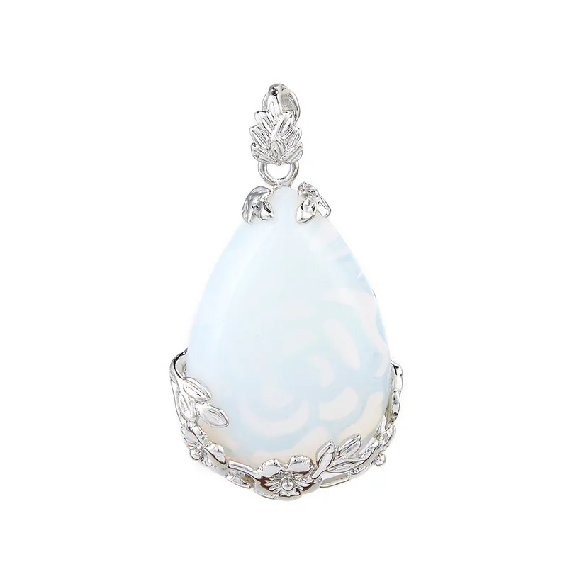 Женские натуральный камень фиолетовый с украшением в виде кристаллов авантюрин