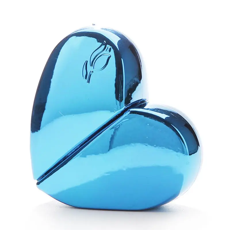 heart SkyBlue 25 мл стеклянные флаконы для духов в форме сердца с Заправляемый спрей пустой распылитель духов и классический стиль 6 мл для портативного обновления - Цвет: heart SkyBlue