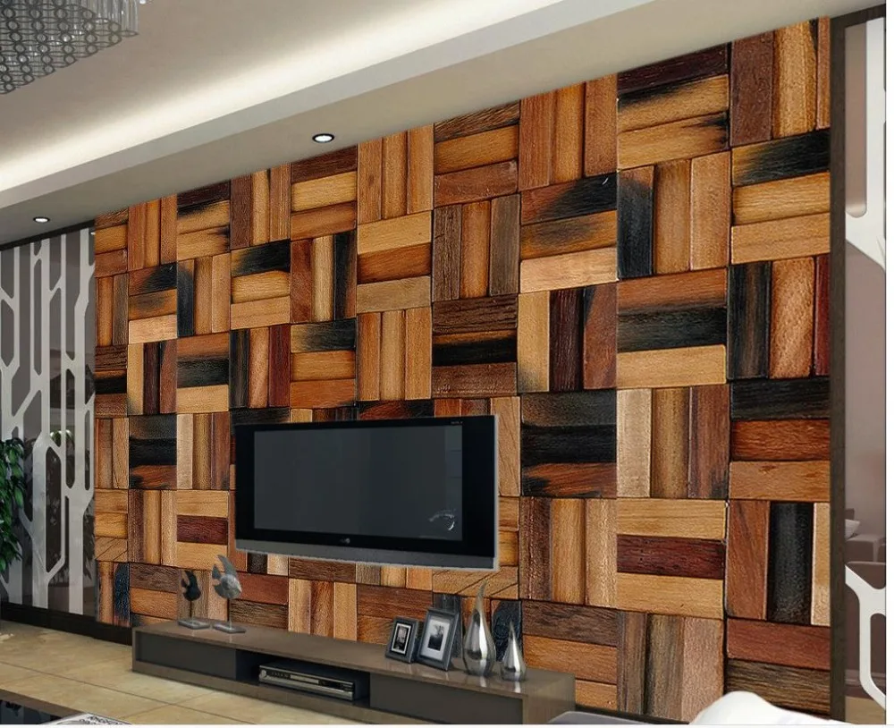 3d обои роспись Декор фото фон Европейский Искусство Дерево гостиная живопись|woods