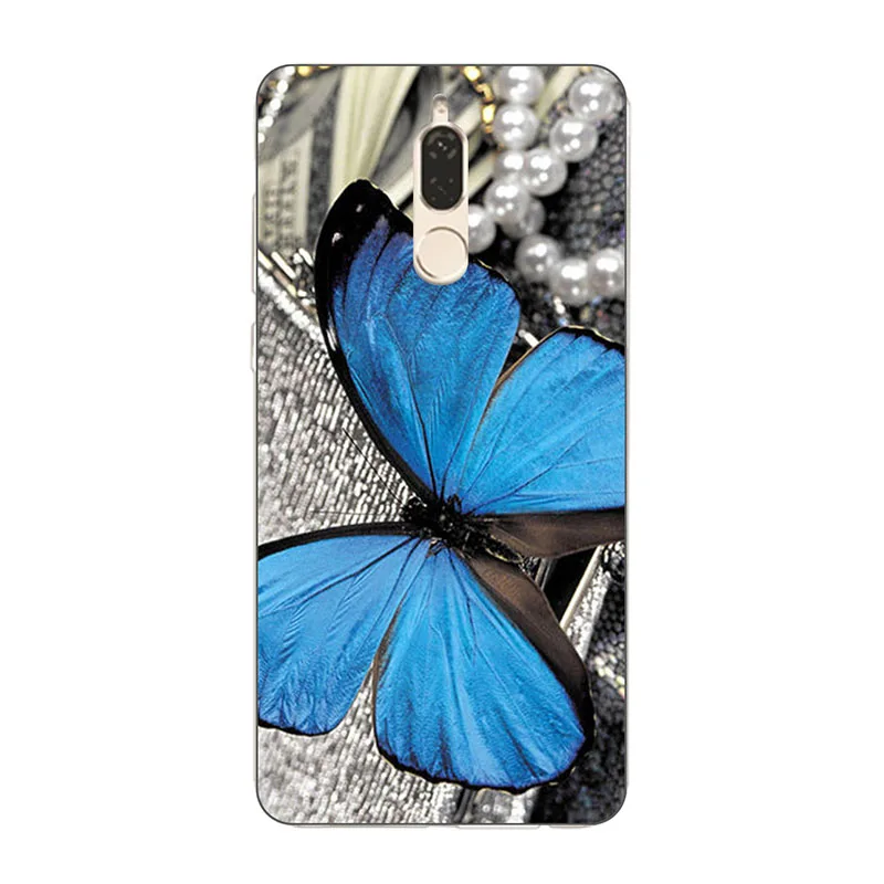Милый Модный цветочный чехол для Huawei Mate 10 Lite Maimang 6 Honor 9i Nova 2i 5 9 &quot чехлы с рисунком