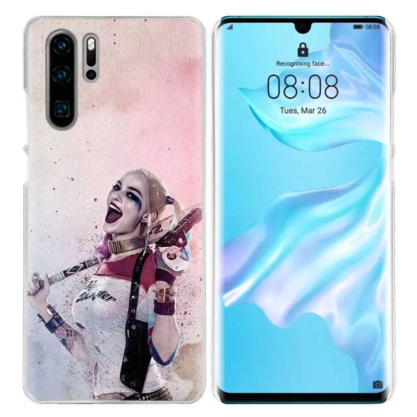 03 Джокер Отряд Самоубийц Харли чехол для huawei P20 P30 P Smart Nova 4 3i P10 P9 P8 Коврики 10 20 lite Pro мини жесткий чехол для телефона pc - Цвет: 03