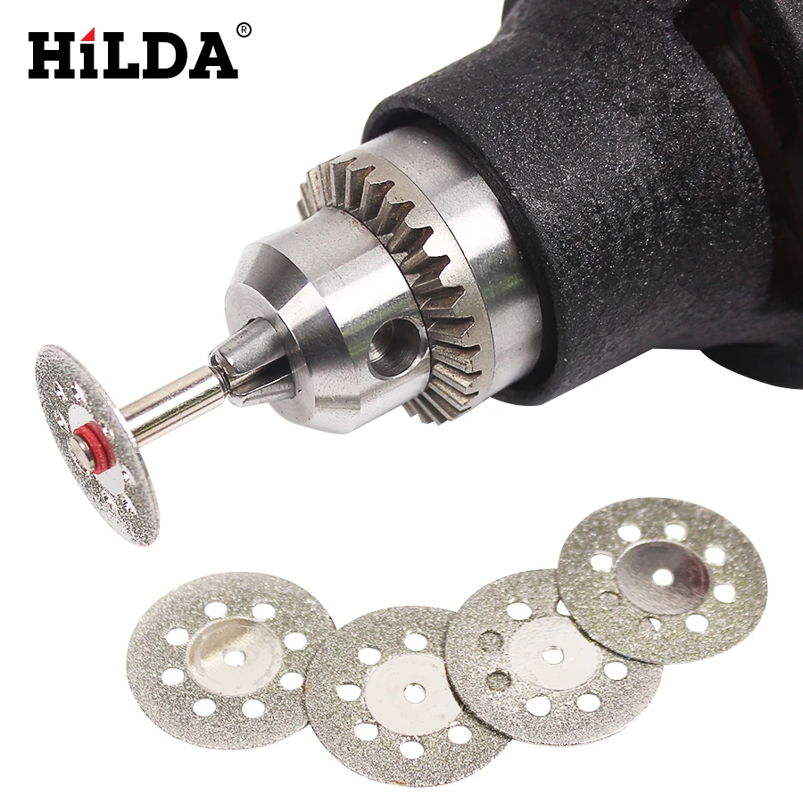 HILDA 5 + 1 вращающийся инструмент Аксессуар подходит для Dremel Craftsman Алмазный диск