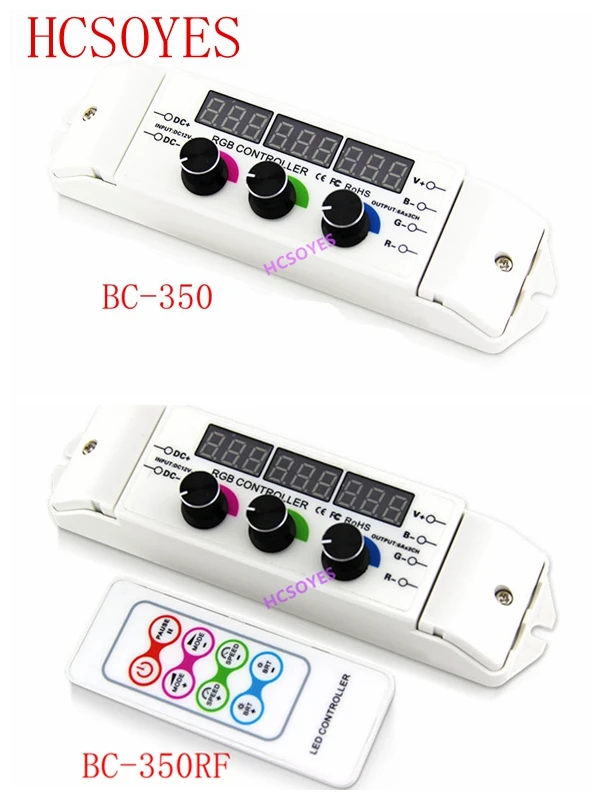 BC-350/BC-350RF 3CH беспроводной пульт дистанционного управления LED Постоянное