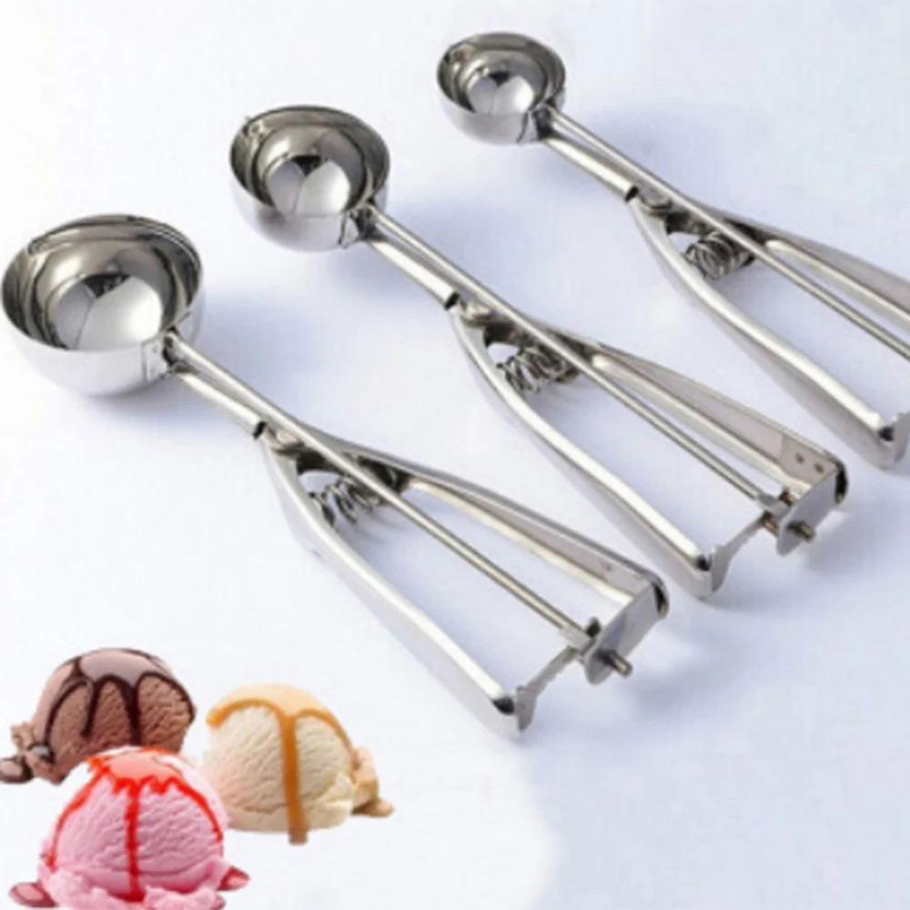 Кухня мороженое для картофельного пюре Совок Нержавеющая сталь Ложка Весна