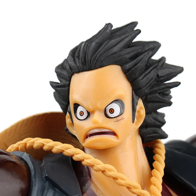 Animation One Piece Cool Monkey D Luffy PVC 18cm Action Figure Anime Model hot kids Toy Collection Gift Doll original box | Игрушки и