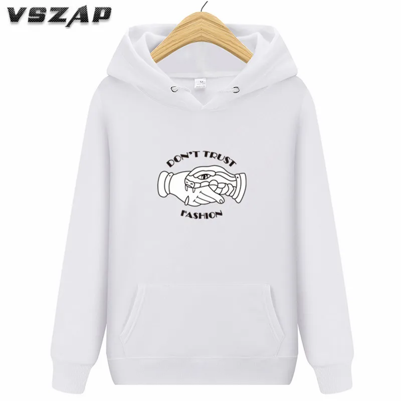 Мужские толстовки с капюшоном 2019 новая брендовая одежда прином Don't Trust