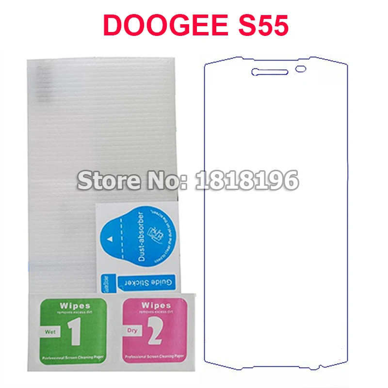 DOOGEE S55 5,5 смартфон закаленное стекло 9H защитный чехол для экрана для DOOGEE S55 LITE IP68 4 Гб 64 Гб защитная пленка