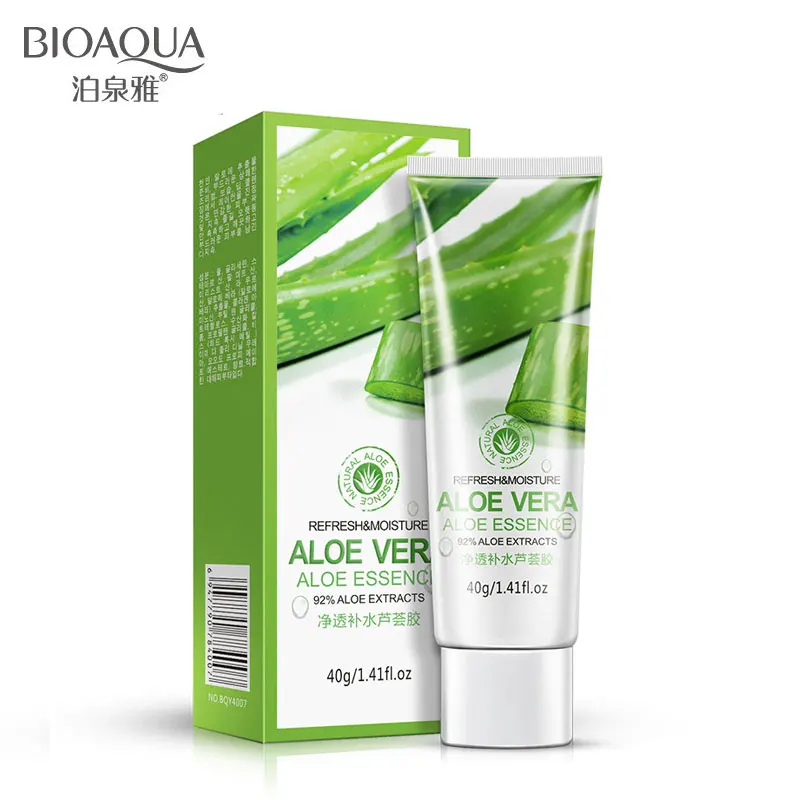 

BIOAQUA Brand 40g Aloe Vera Gel Skin Care Face Cream Hyaluronic Acid Anti Winkle Whitening Moisturizing Acne Treatment Cream