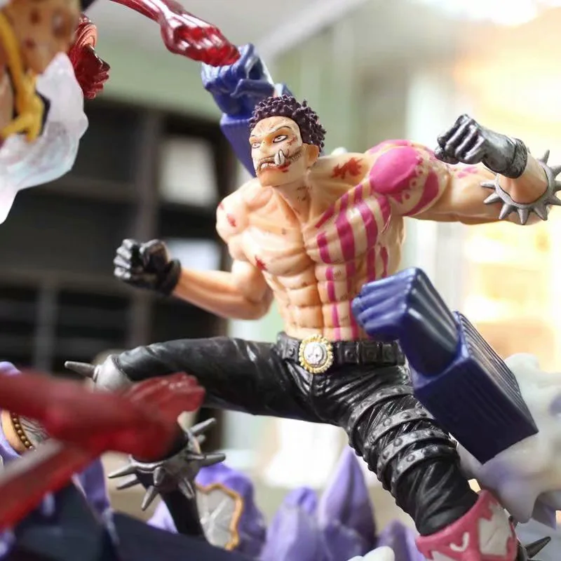 Японская манга ONE PIECE Vs. Charlotte Katakuri Three Sweet Commander версия сцены ПВХ экшн фигурка