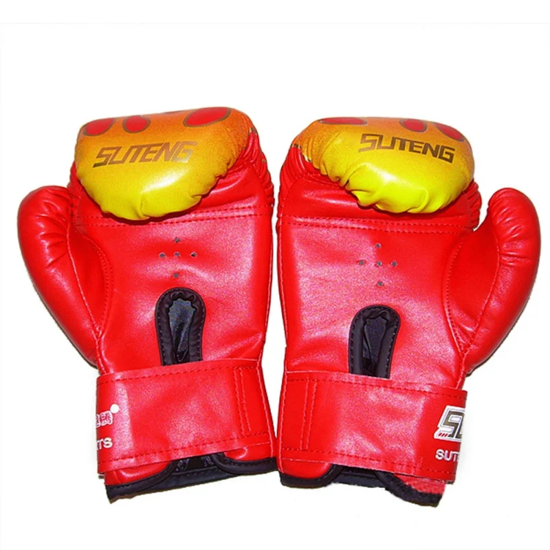 1 пара детских боксерских перчаток детское снаряжение для фитнеса De boxeo Kick Boxing Luva