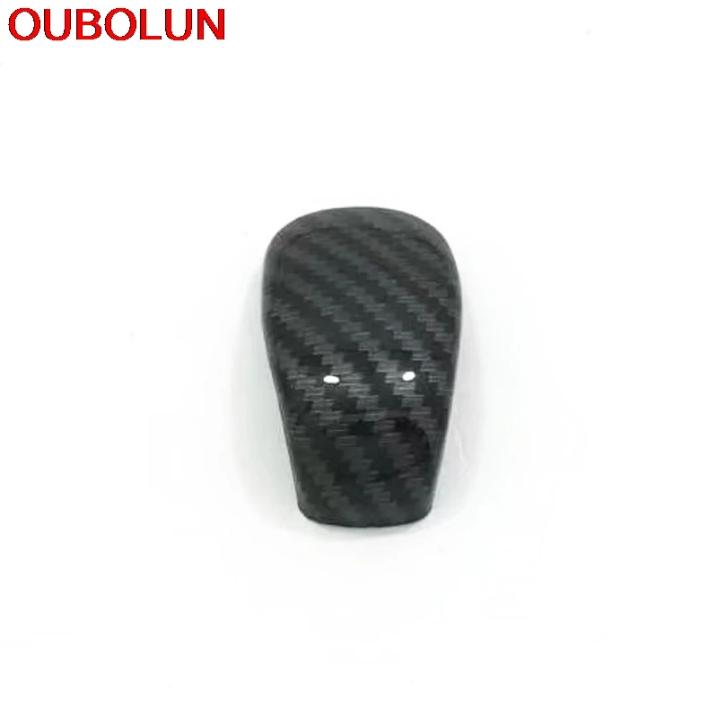 OUBOLUN ABS хромированный матовый карбоновый стиль передняя и средняя зеркальная