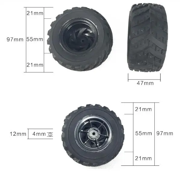 Wltoys 12428 12423 12628 1/12 запасные части для радиоуправляемых автомобилей