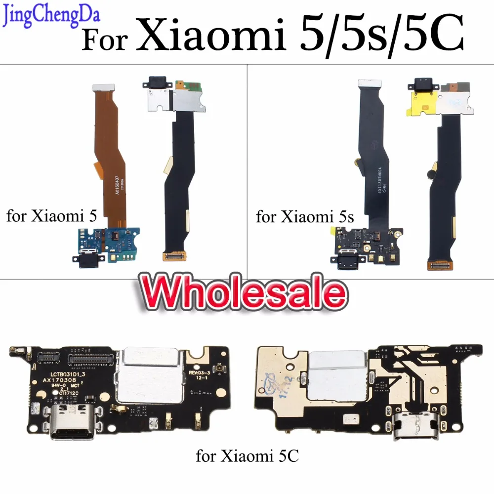 JCD запасная часть для Xiaomi 5 Mi5 Mi5s Mi 5s Mi5c 5c Micro USB зарядный порт док-станция зарядки с
