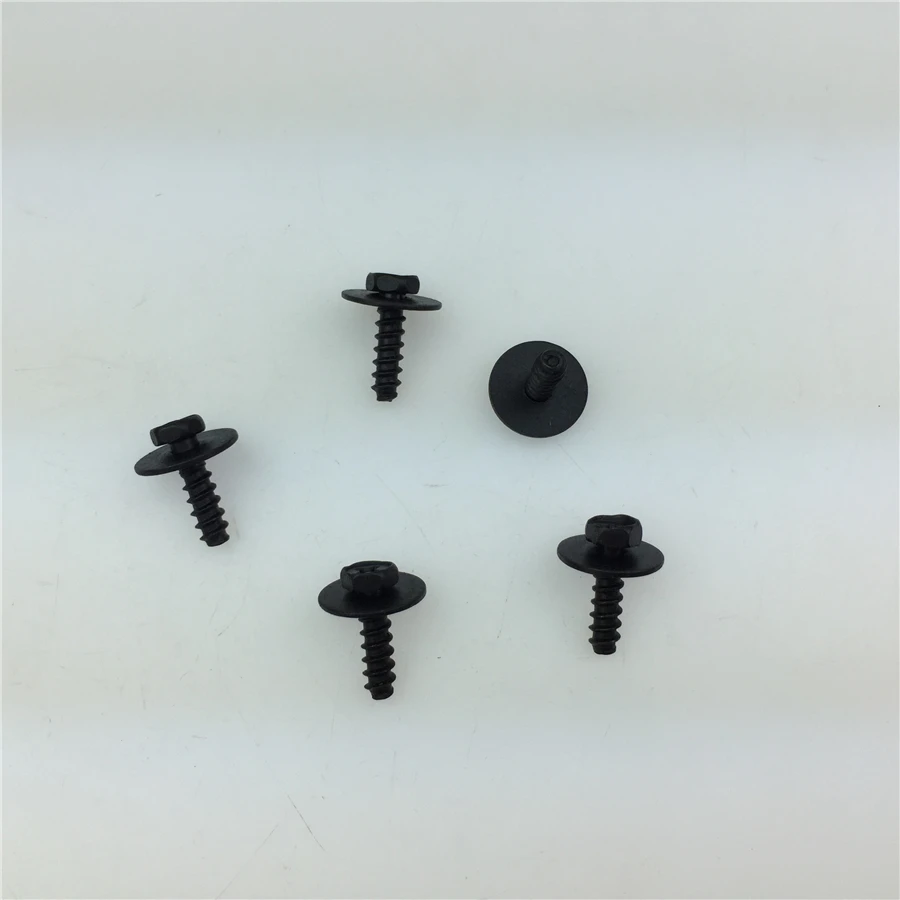 

STARPAD Auto Parts 3 Series Undercover Screws Hexagon Band Cross Straps Pad Gasket Dough Coat 4.8MM Length 16MM