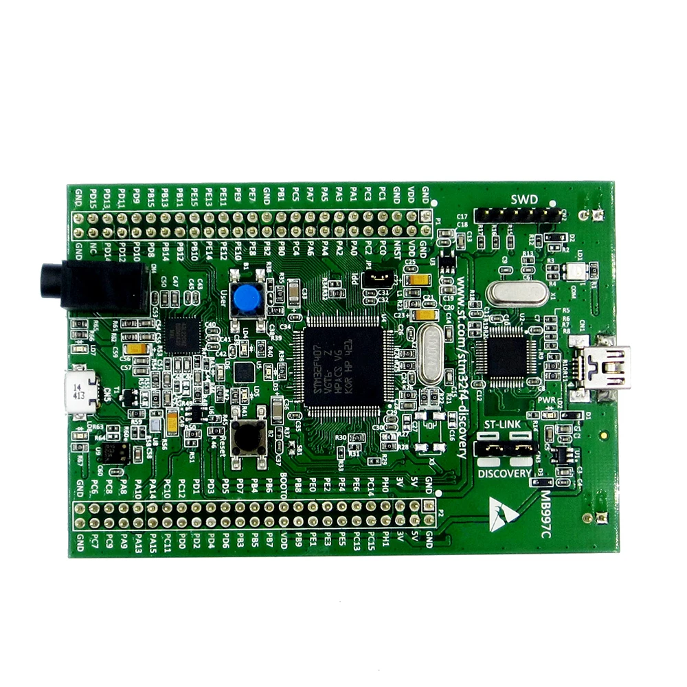 Плата разработки Stm32f4 Discovery Stm32f407 модуль платы st link V2|Запасные части| |