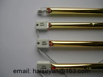 Heraeus трубчатый ИК-излучатель кварцевый нагреватель средней волны r7s инфракрасная