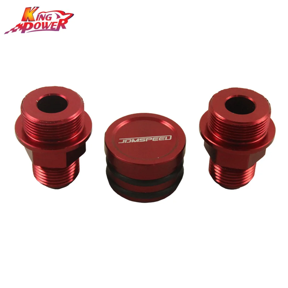 KP-Бесплатная доставка-красный задний блок передних фитингов и вилок для Honda Acura B