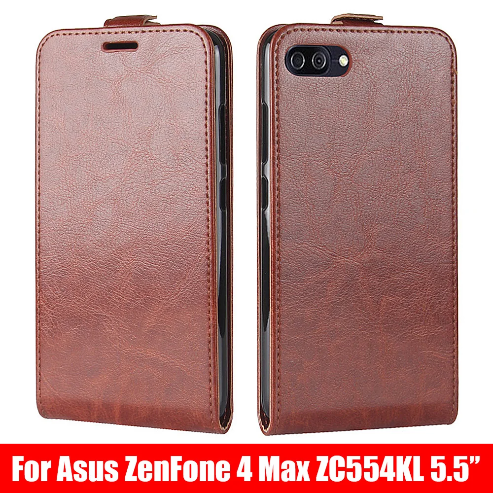 flip leather case for asus zenfone 5 ze620kl phone cover for zenfone max pro m1 zb602kl zb555kl case for asus zc554kl zc520kl free global shipping