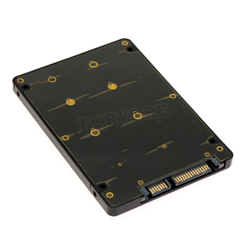 Mini PCIE SATA-&gtmSATA SSD Enclosure Adapter mSATA to SATA Case Converter Card | Компьютеры и офис