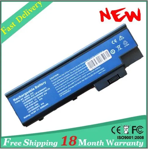 Аккумулятор для ноутбука Acer TravelMate 4000 4001 4002 4004 4005 4009 4010 4020 2304 2305 2306 2308 2310 2312 2313 2314 2318
