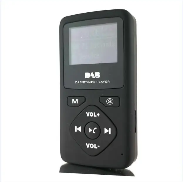 

Universal Portable DAB Radio Pocket Digital DAB Radio Receiver Bluetooth Handfree MP3 Player with Rechargeable Battery Earphone