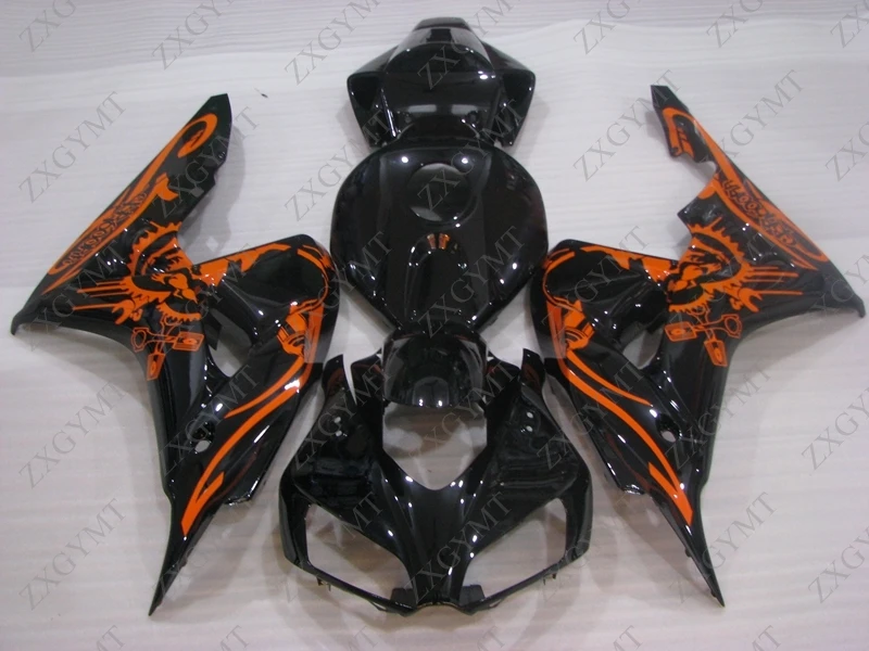 Обтекатели CBR 1000 RR 2006 2007 черный Grafitty комплекты обтекателей Abs обтекатель 2007|Полные