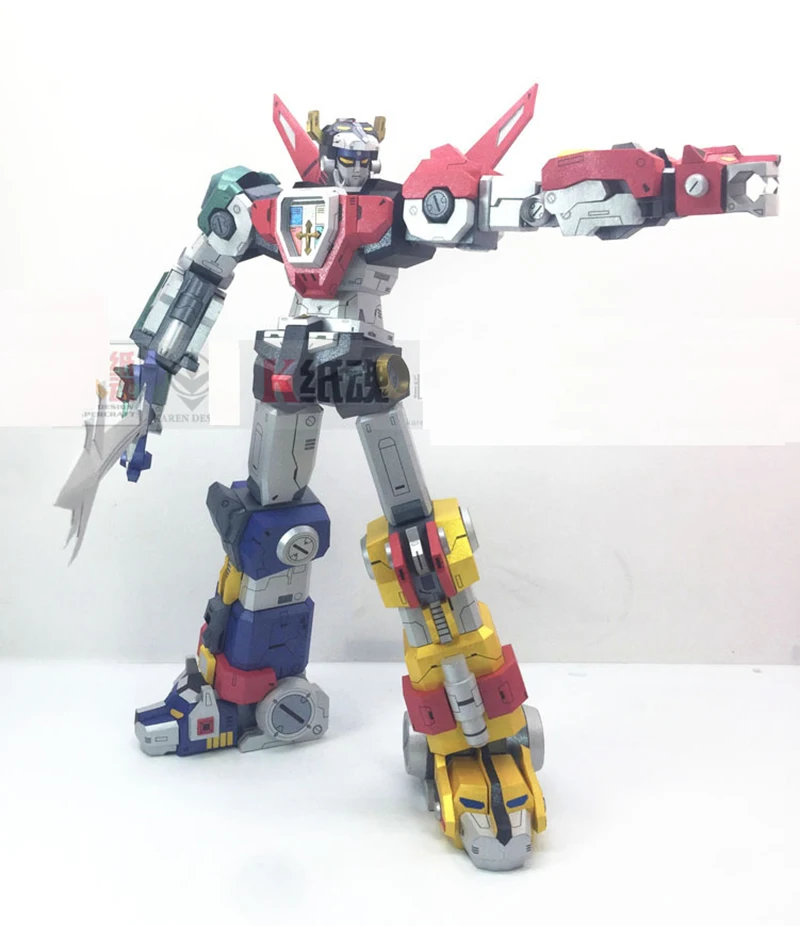 Супер Сплав Лев Voltron Soul Beast King GoLion трансформация бумажный Робот Модель фигурка
