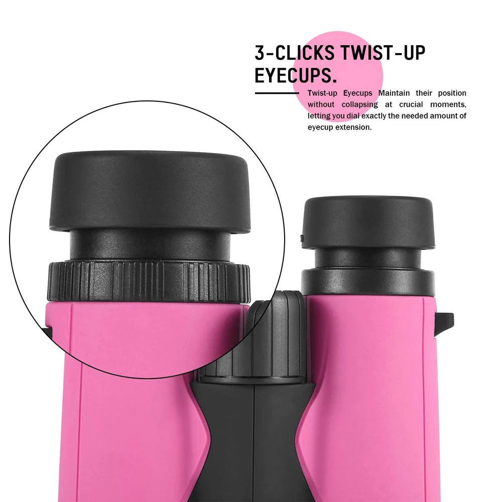 Eyeskey 10x42 IPX7 водонепроницаемый бинокль Bak4 Prism Optics мощный телескоп для кемпинга