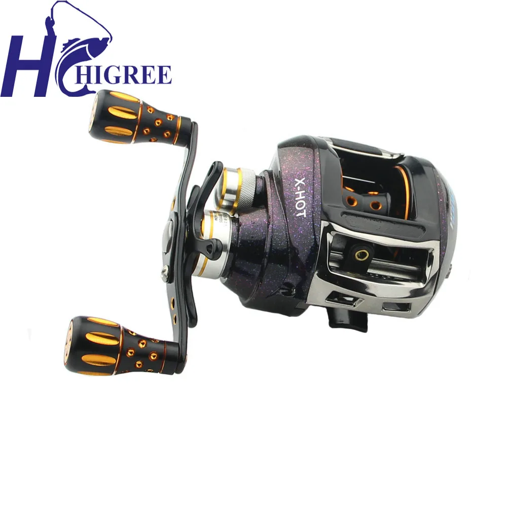 HGyikun X-HOT Baitcasting Рыболовная Катушка Baitcaster 12 + 1BB Правая Рука Версия | Спорт и