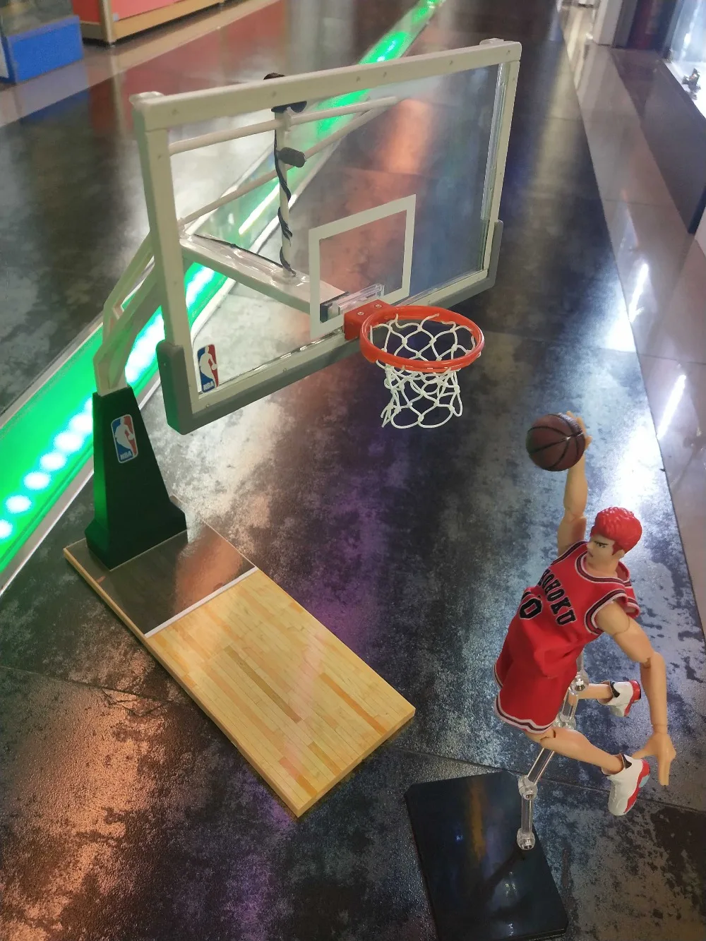 МакФарлейн NBA Slam Dunk баскетбольная стойка модель игрушка задняя доска Hanamichi Sakuragi Kaede Rukawa фигурка детские игрушки