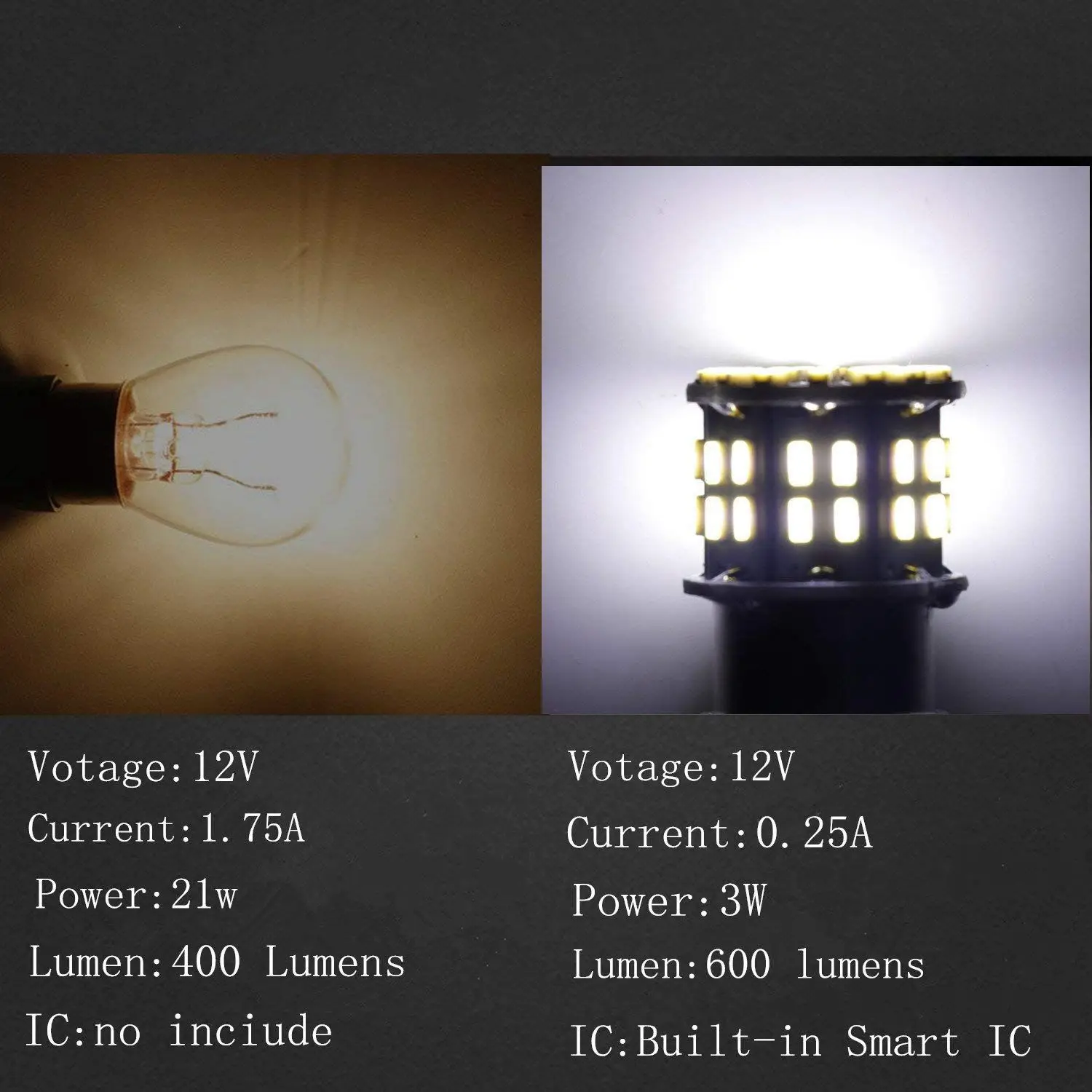 Абсолютно новый 20 шт. очень яркий для 1156 1141 1003 1073 BA15S 7506 50 SMD 3014 Светодиодный