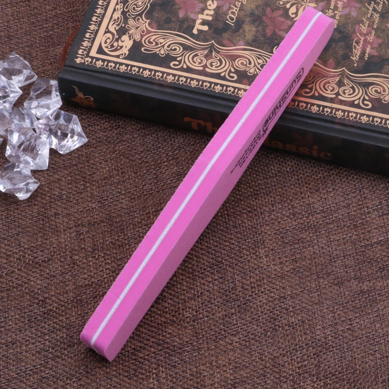 1 шт. губка для дизайна ногтей буфер 100/180 шлифовальный блок полировочные пилки |