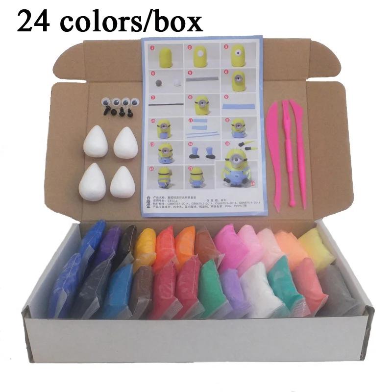 Легкая глина мягкая полимерная для детей | Игрушки и хобби