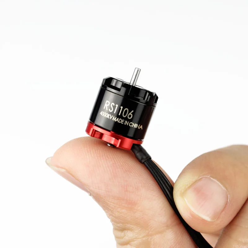 4 шт. EMAX RS1106 4500KV 6000KV миниатюрный бесщёточный электродвигатель для RC FPV Racing MINI Violent