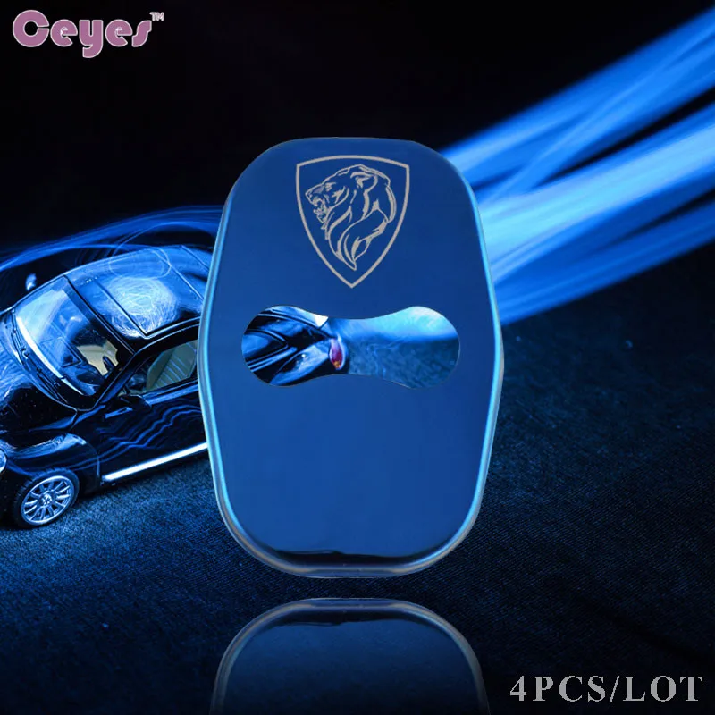 Ceyes автомобильный Стайлинг украшение автомобиля пряжка чехол для Peugeot 307 206 308 207 406