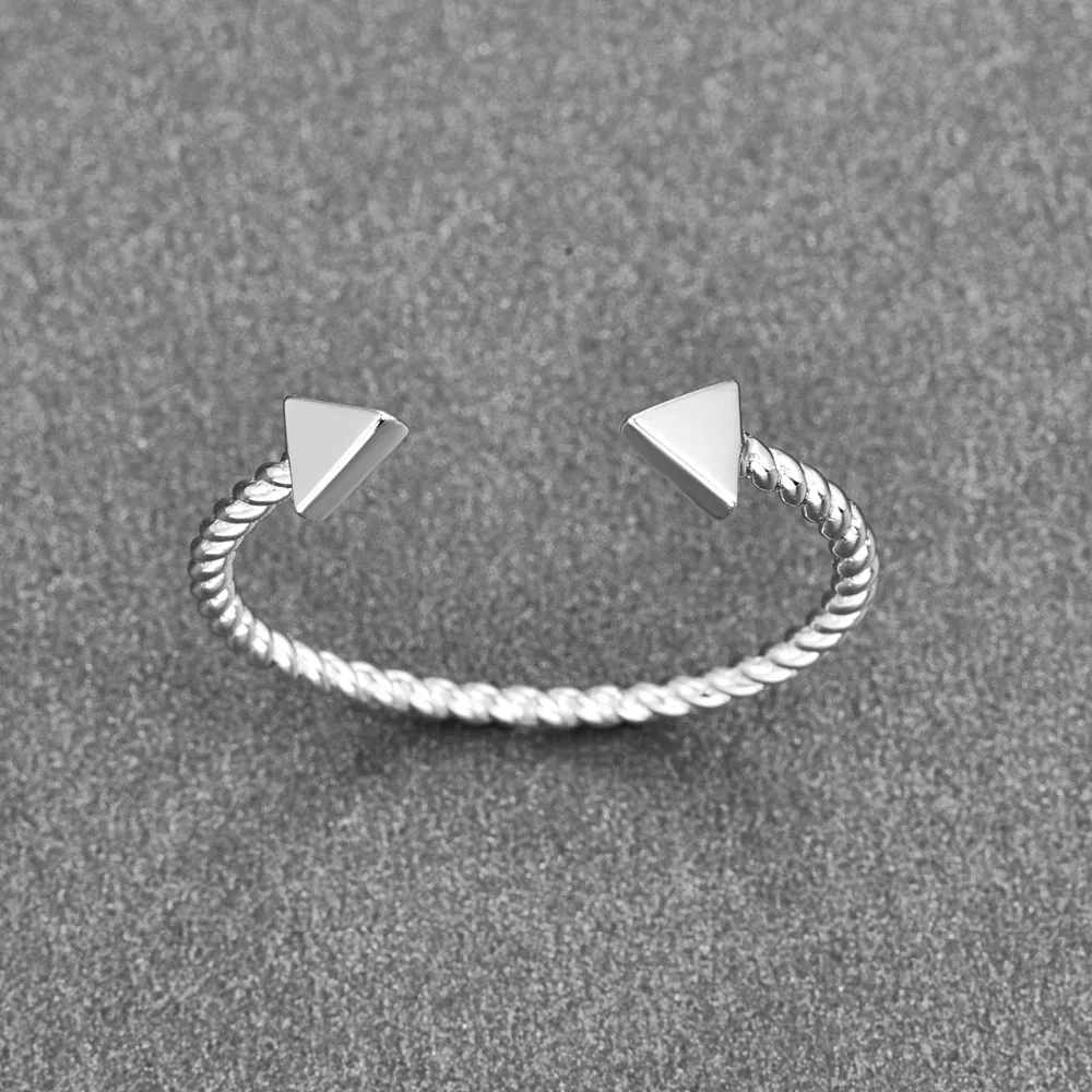 JQUEEN Изогнутые двойные кольца с кубическим цирконием Женские свадебные украшения Подарок 925 Серебряное обручальное кольцо Бесплатная доставка.