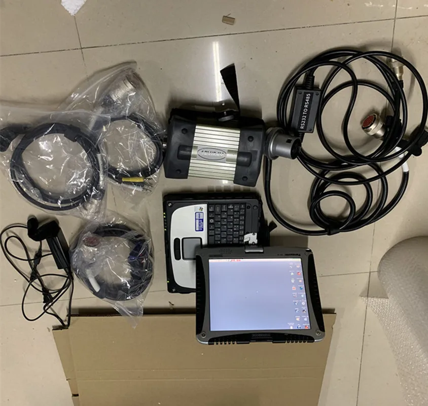 Автоматический диагностический ноутбук для panasonic cf 19 компьютер оборудования mb star