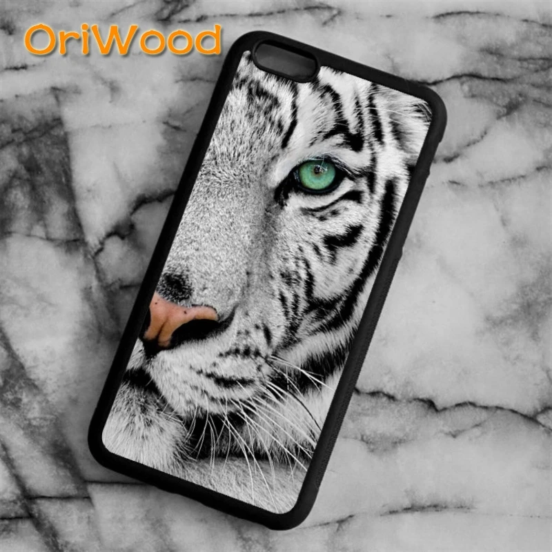 OriWood White Tiger Wonderful Home Case cover for iPhone 5 SE 6s 7 8 plus X XR XS 11 12 13 pro max Samsung Galaxy S8 S9 S10 | Мобильные