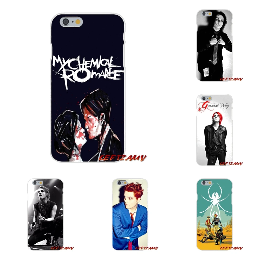 Для iPhone X 4 4S 5 5S 5C SE 6 S 7 8 плюс 2018 Gerard Way My Chemical романтика Mcr аксессуары телефон
