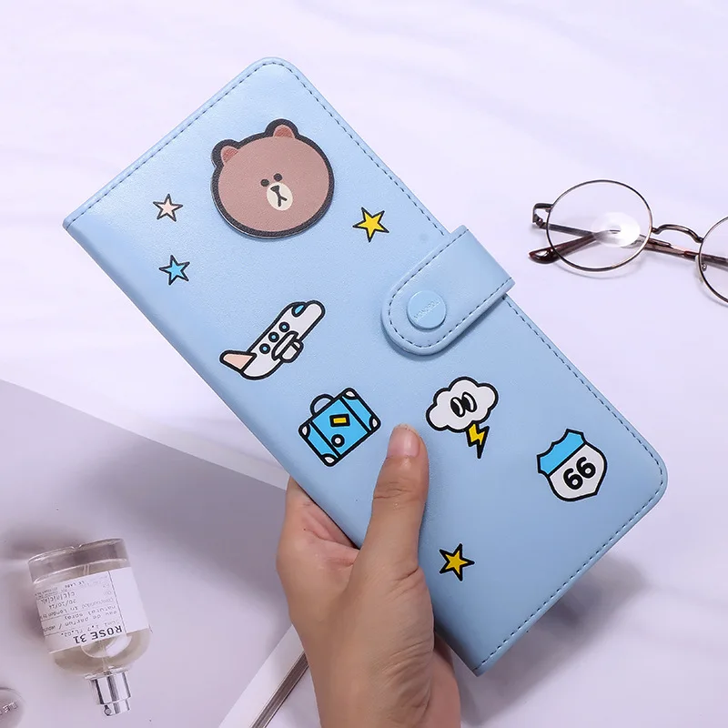 QEHIIE Kawaii, Обложка для паспорта и путешествий, милый Принт, Женский держатель для карт, держатель для паспорта, PU розовый кожаный держатель для карт, Обложка для паспорта