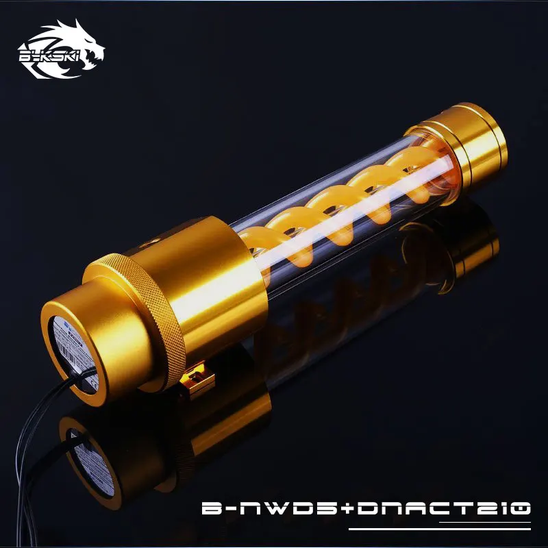 Bykski B-NWD5+ DNACT PWM водяное охлаждение 18 Вт 1100л/ч D5 насос Наборы Т-вируса бак для воды комбо варианты нескольких цветов