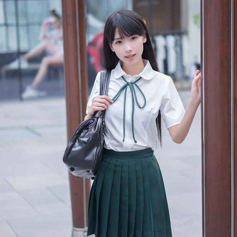 College style sailor suit female Japanese school uniform long-sleeved JK pleated skirt student costume |